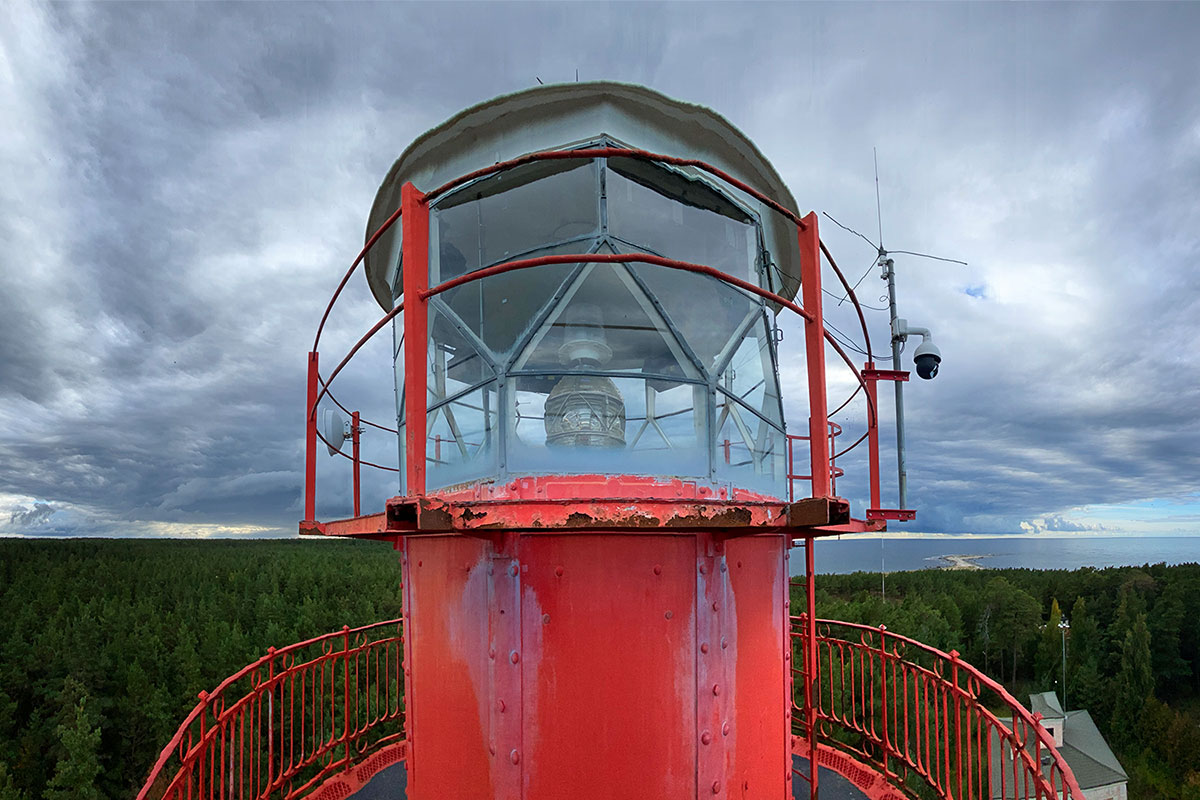 2022 Estland: Hiiumaa: Halbinsel Kõpu: Ristna Leuchtturm (Foto: Andreas Kuhrt)