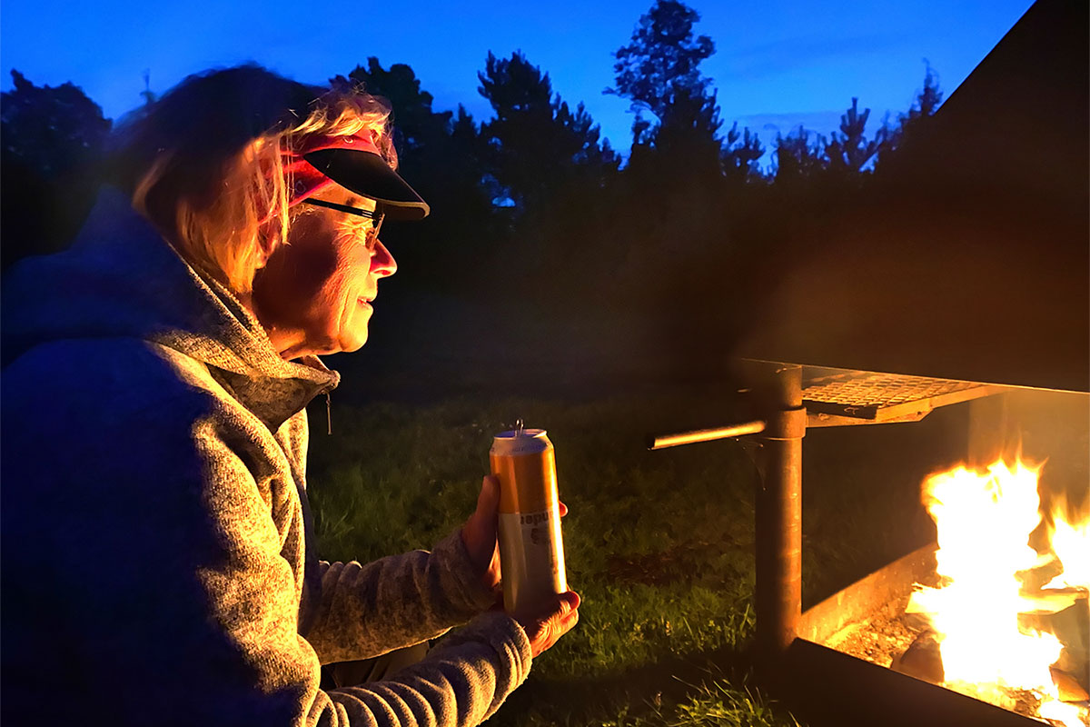 2022 Estland: Hiiumaa: Sääretirbi RMK Camping (Foto: Andreas Kuhrt)