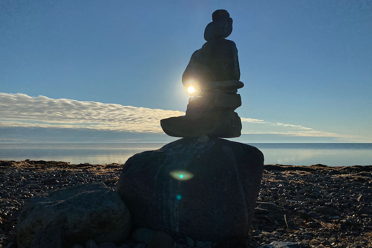 2022 Estland: Hiiumaa: Halbinsel Orjaku Säär (Sklavenbein) (Foto: Andreas Kuhrt)