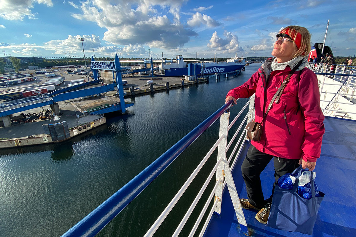 2022 Estland: Ankunft in Travemünde (Foto: Andreas Kuhrt)