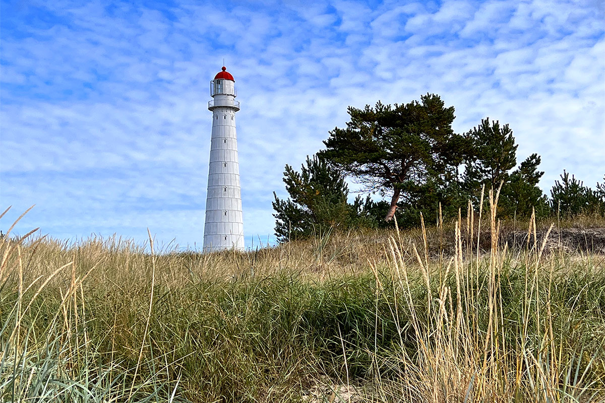 2022 Estland: Saaremaa: Leuchtturm Tahkuna (Foto: Manuela Hahnebach)