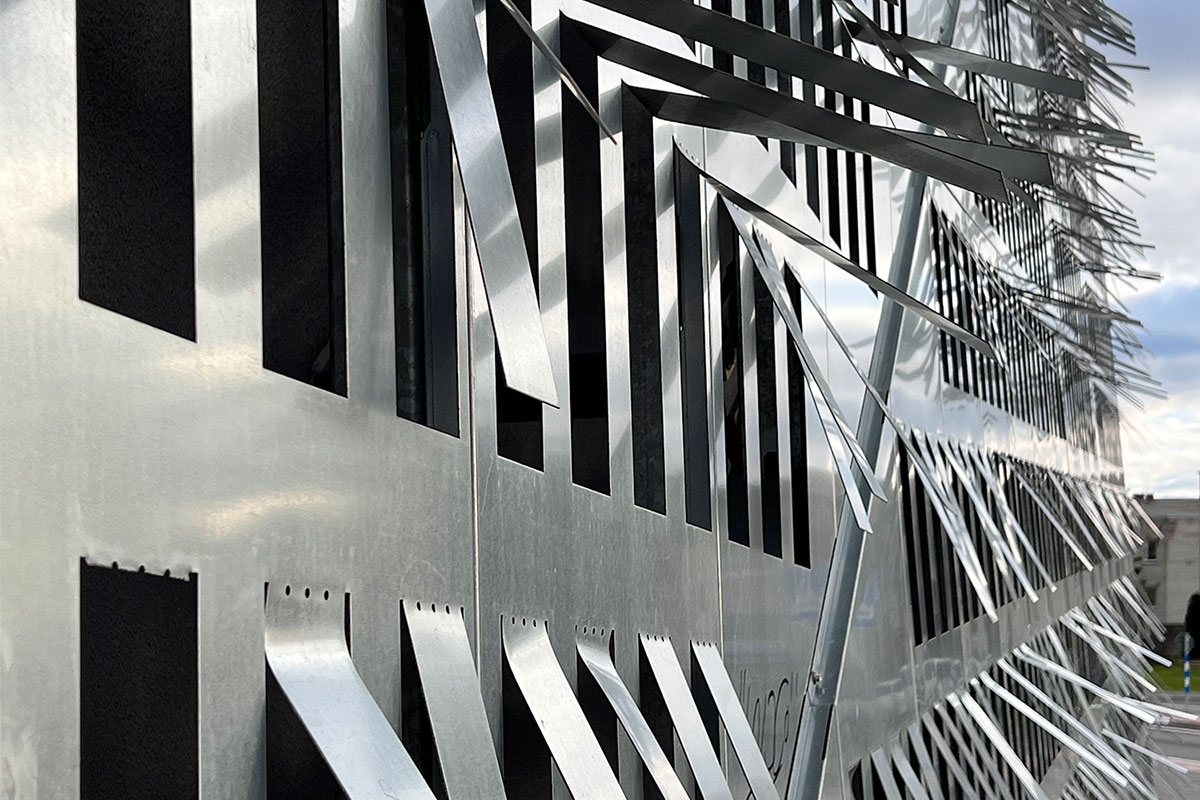 2022 Estland: Hiiumaa: Käina: Erlebniszentrum Windturm (Foto: Manuela Hahnebach)