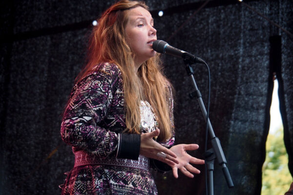 Rudolstadt Festival 2022: Kajsa Balto (Foto: Andreas Kuhrt)