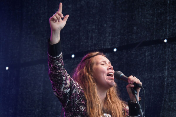 Rudolstadt Festival 2022: Kajsa Balto (Foto: Andreas Kuhrt)