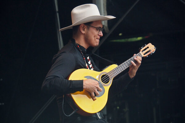 Rudolstadt Festival 2022: Cimarrón: Santiago Fuentes (Foto: Andreas Kuhrt)