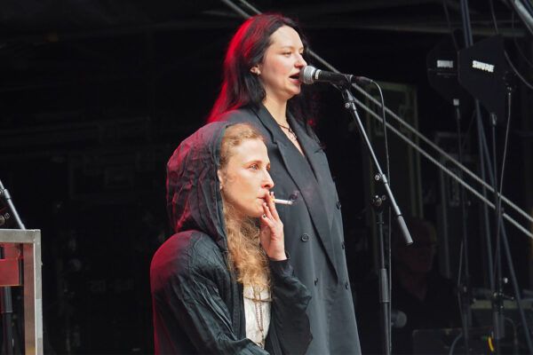 Rudolstadt Festival 2022: Pussy Riot: Maria Aljochina, Olga Borisowa (Foto: Andreas Kuhrt)