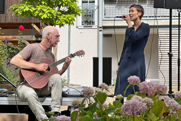 Rudolstadt Festival 2022: Duo DUVA (Foto: Manuela Hahnebach)