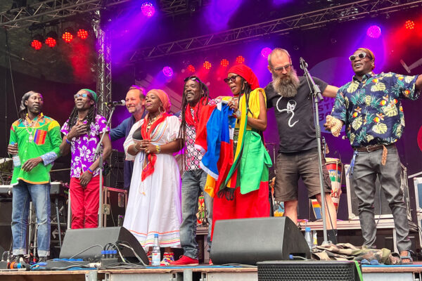 Rudolstadt Festival 2022: Chouk Bwa & The Ångströmers (Foto: Manuela Hahnebach)