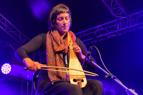 Rudolstadt Festival 2022: Giuliano Gabriele Trio: Lucia Cremonesi (Foto: Andreas Kuhrt)