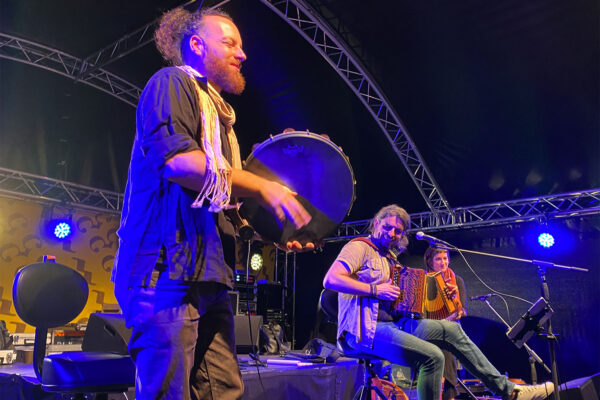 Rudolstadt Festival 2022: Giuliano Gabriele Trio (Foto: Andreas Kuhrt)