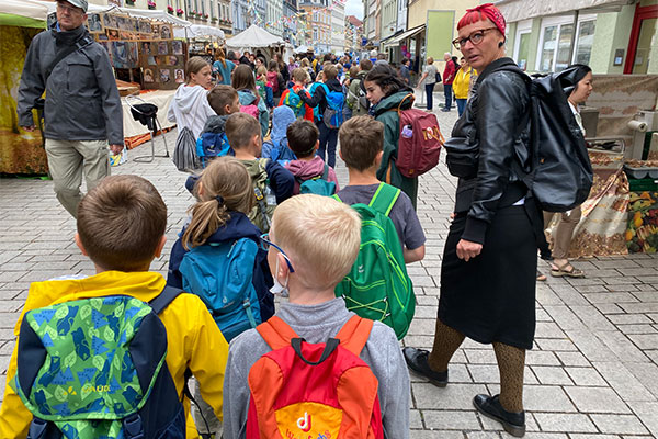 Rudolstadt Festival 2022: Marktstraße (Foto: Andreas Kuhrt)