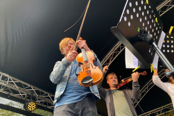 Rudolstadt Festival 2022: Verändler: Andreas Gabriel, Martin Korrodi (Foto: Andreas Kuhrt)