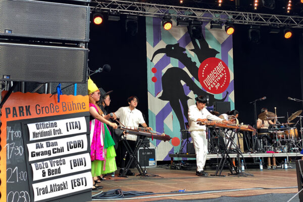 Rudolstadt Festival 2022: AK Dan Gwang Chil (ADG7) (Foto: Andreas Kuhrt)