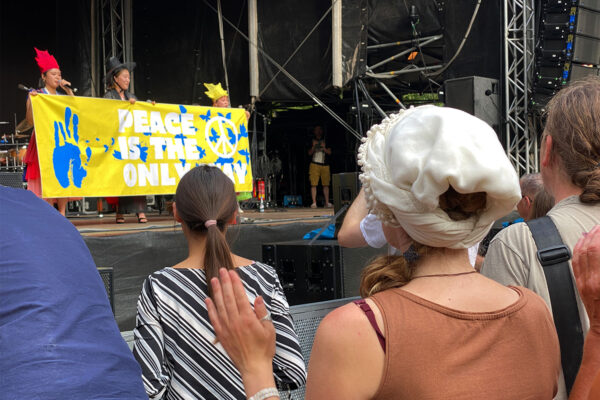 Rudolstadt Festival 2022: AK Dan Gwang Chil (ADG7): Peace is the only way (Foto: Andreas Kuhrt)