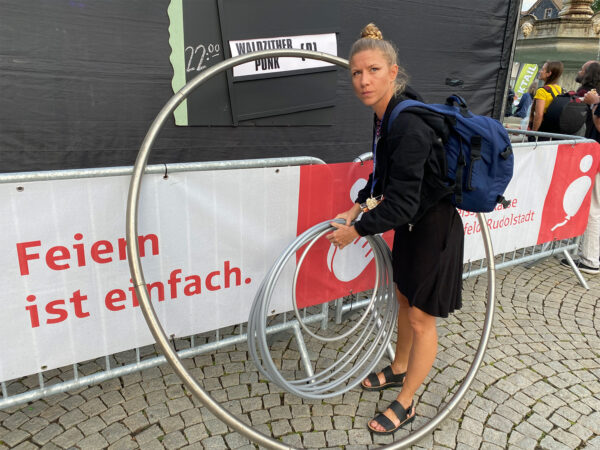 Rudolstadt Festival 2022: Pauline Zoé (Foto: Andreas Kuhrt)