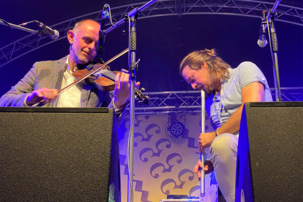 Rudolstadt Festival 2022: Duncan Chisholm, Ross Ainslie (Foto: Andreas Kuhrt)