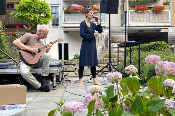 Rudolstadt Festival 2022: Duo DUVA (Foto: Andreas Kuhrt)