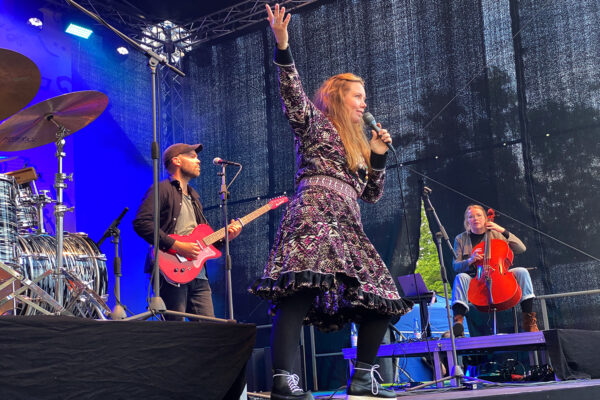 Rudolstadt Festival 2022: Kajsa Balto Band (Foto: Andreas Kuhrt)