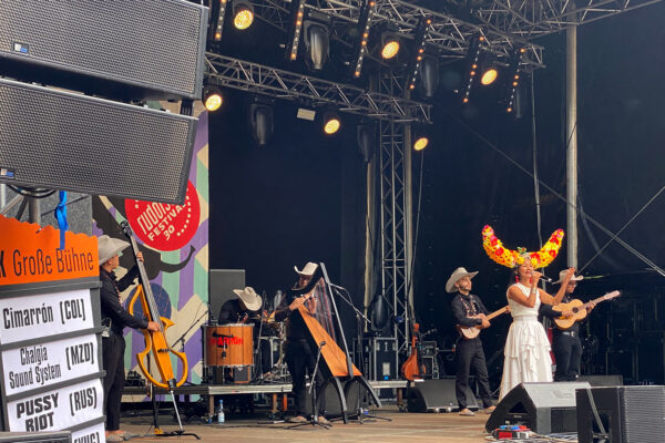 Rudolstadt Festival 2022: Cimarrón (Foto: Andreas Kuhrt)