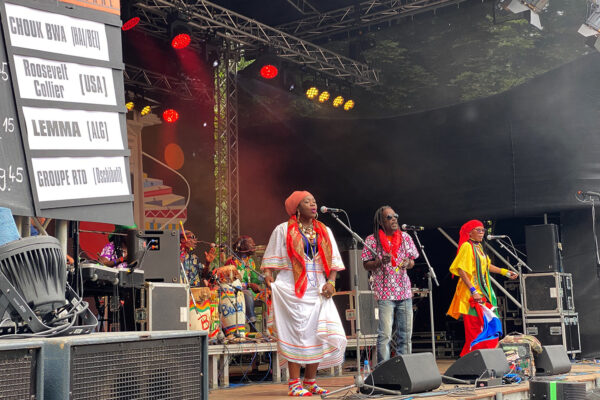 Rudolstadt Festival 2022: Chouk Bwa & The Ångströmers (Foto: Andreas Kuhrt)