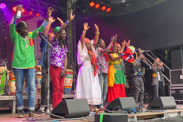 Rudolstadt Festival 2022: Chouk Bwa & The Ångströmers (Foto: Andreas Kuhrt)