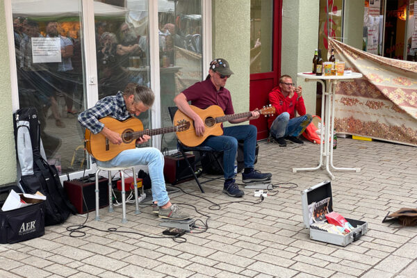 Rudolstadt Festival 2022: Marktstraße: Que Passa (Foto: Andreas Kuhrt)