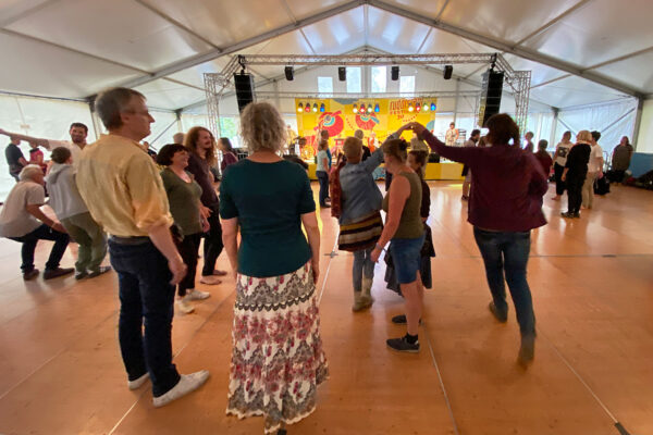 Rudolstadt Festival 2022: Tanzzelt: Token Women (Foto: Andreas Kuhrt)