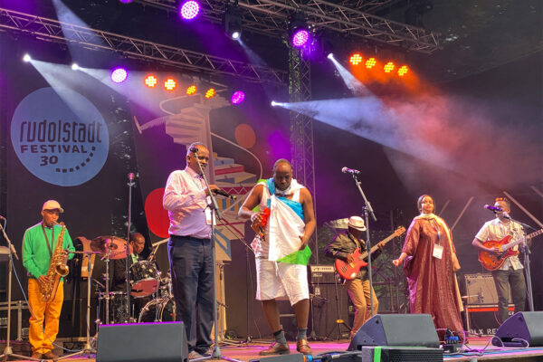 Rudolstadt Festival 2022: Groupe RTD (Foto: Andreas Kuhrt)