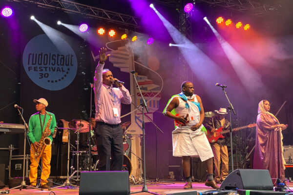 Rudolstadt Festival 2022: Groupe RTD (Foto: Andreas Kuhrt)