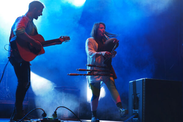 Rudolstadt Festival 2022: Trad.Attack!: Jalmar & Sandra Vabarna (Foto: Manuela Hahnebach)