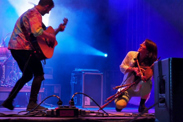 Rudolstadt Festival 2022: Trad.Attack!: Jalmar & Sandra Vabarna (Foto: Manuela Hahnebach)