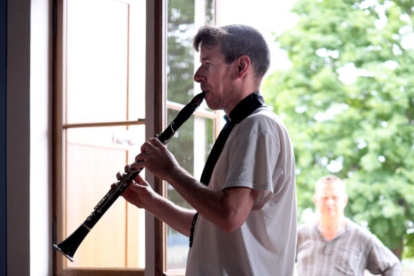 Rudolstadt Festival 2022: Mixolypsian: Benedikt Fritz (Foto: Manuela Hahnebach)