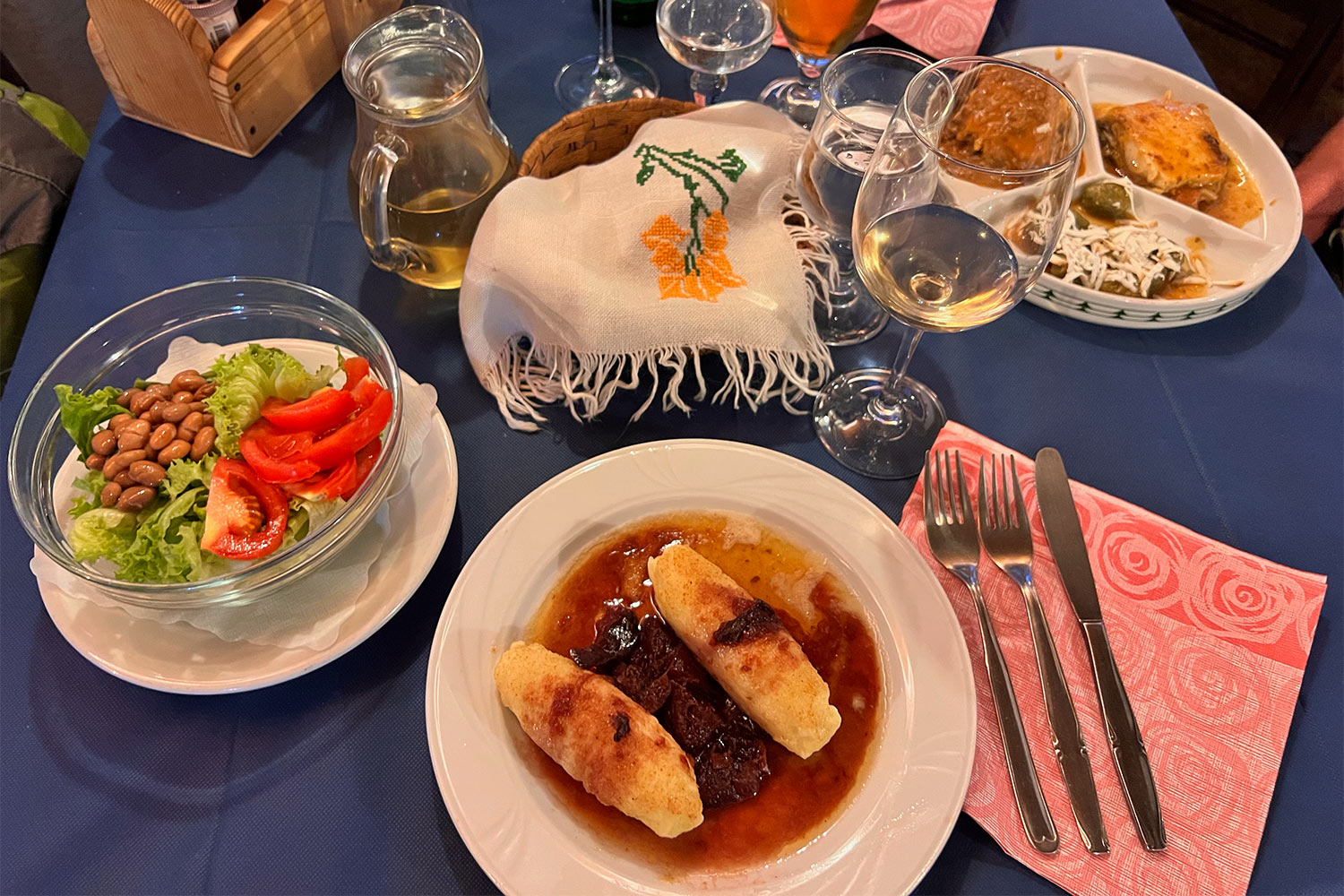 Tour Friaul 2023: San Lorenzo: Trattoria al Pozo (Foto: Manuela Hahnebach)