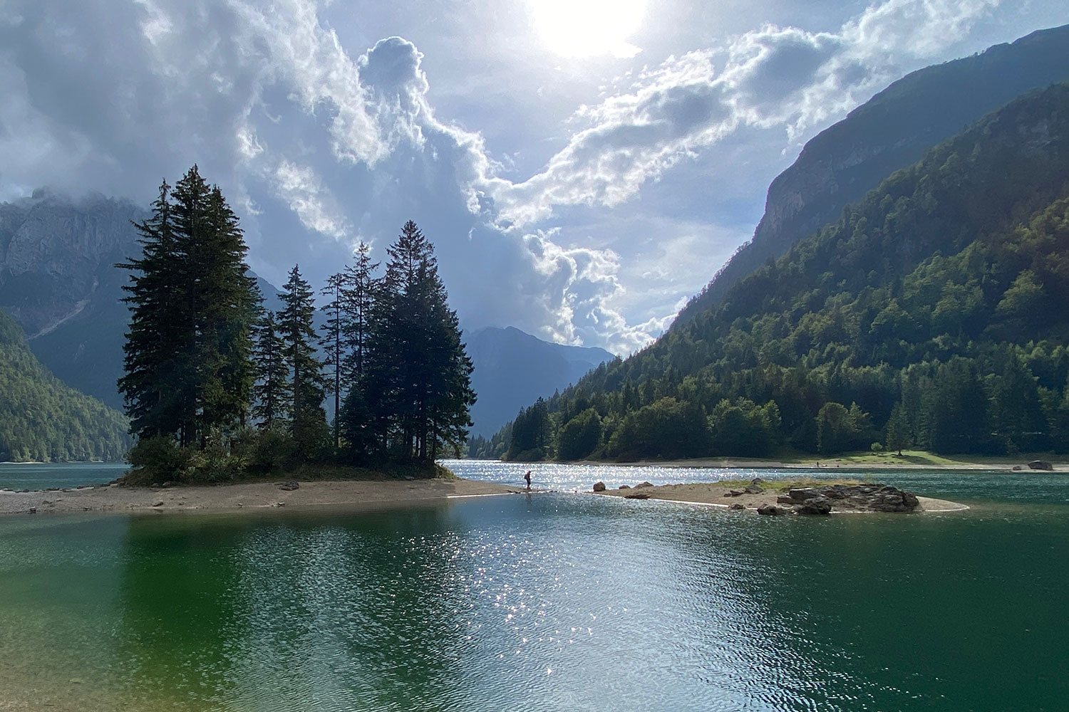Tour Friaul 2023: Lago del Predil (Foto: Andreas Kuhrt)