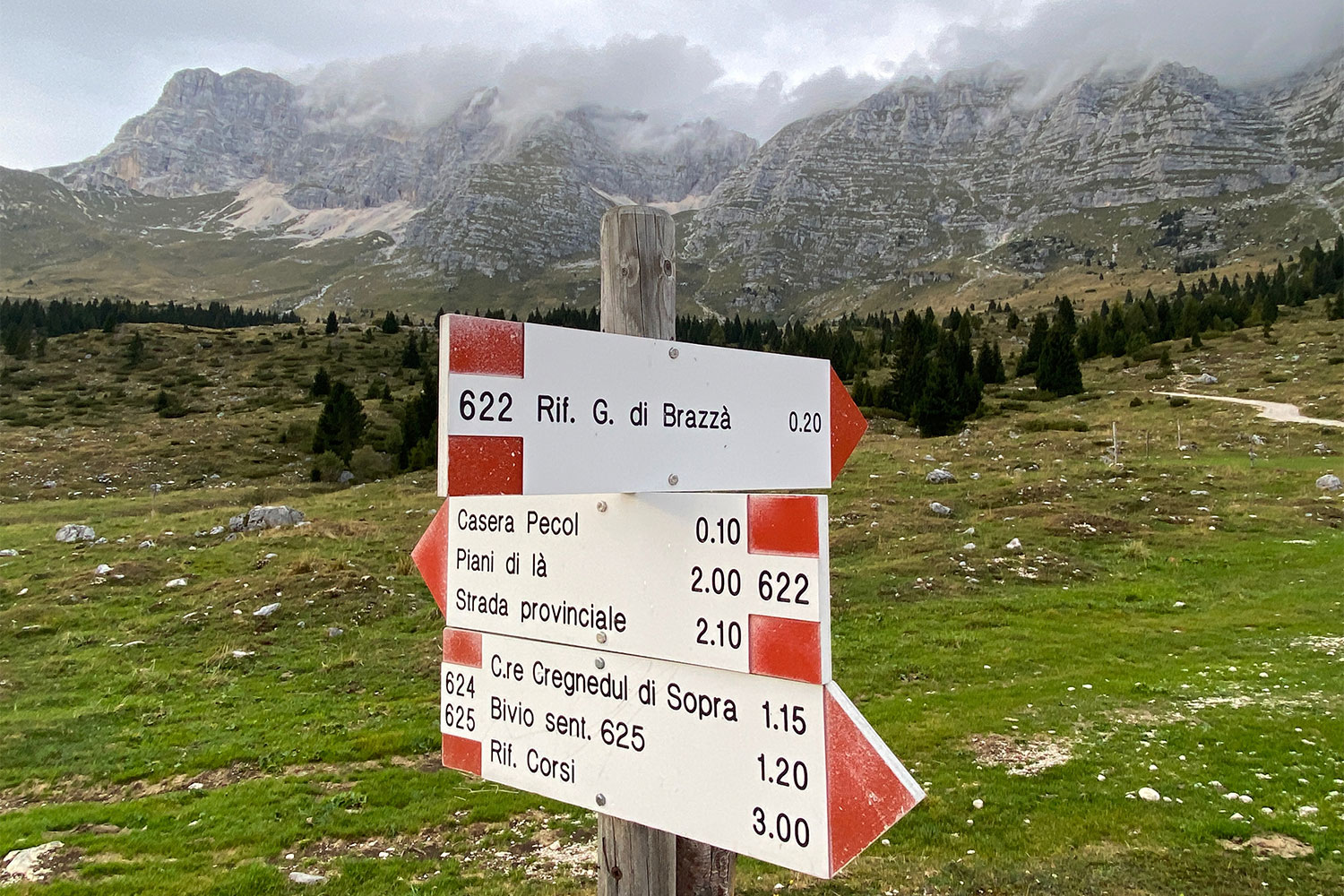 Tour Friaul 2023: auf dem Altopiano del Montasio (Foto: Andreas Kuhrt)