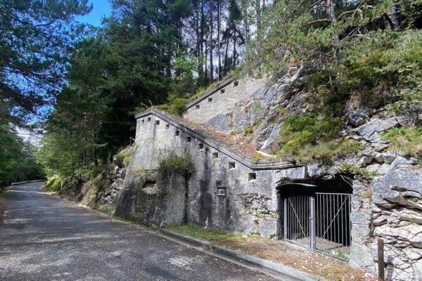 Tour Friaul 2023: Val Dogna: italienische Stellung des 1. Weltkriegs (Foto: Andreas Kuhrt)