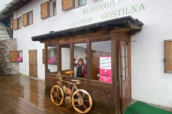 Tour Friaul 2023: Monte Lussari: Albergo Rododendro (Foto: Andreas Kuhrt)