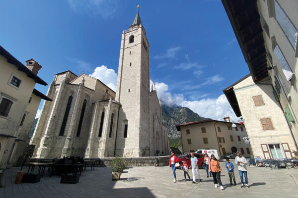 Tour Friaul 2023: Venzone: Dom Sant'Andrea apostolo (Foto: Andreas Kuhrt)