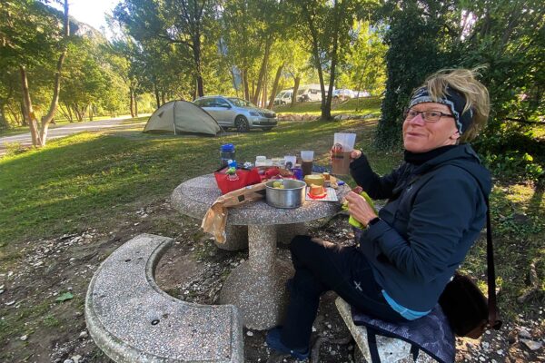 Tour Friaul 2023: Gemona: Campingplatz Ai Pioppi (Foto: Andreas Kuhrt)