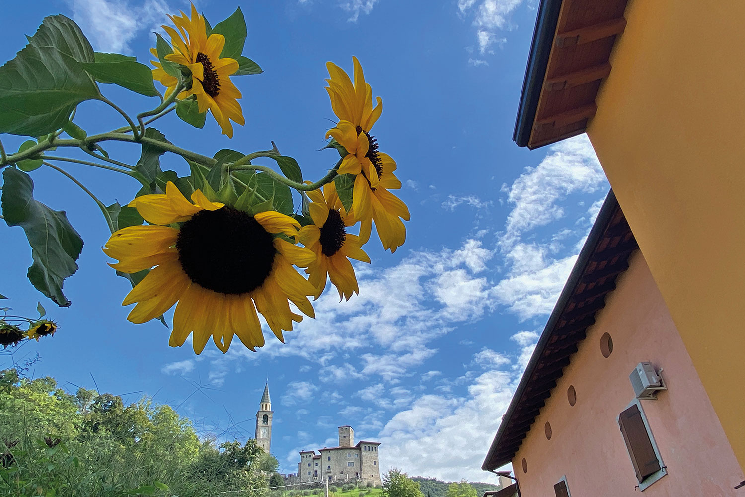 Tour Friaul 2023: Artegna: Castello Savorgnan (Foto: Andreas Kuhrt)