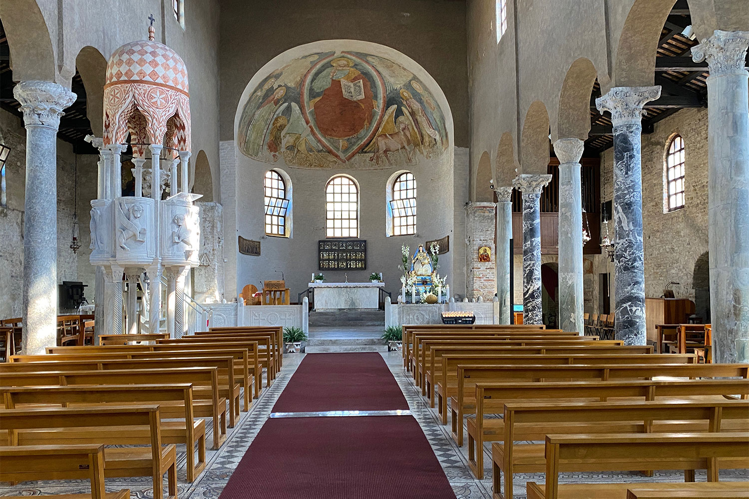 2023-friaul-IMG_6588ak-grado-basilica-di-santa-eufemia Tour Friaul 2023: Grado: Basilica di Santa Eufemia (Foto: Andreas Kuhrt)