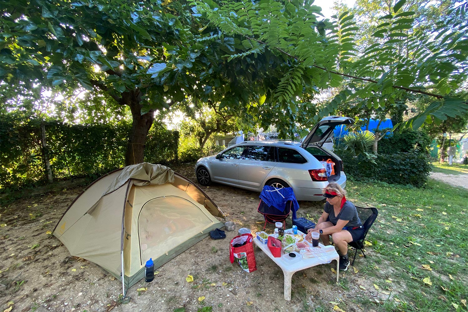 Tour Friaul 2023: Lazaretto: Camping San Bartolomeo (Foto: Andreas Kuhrt)