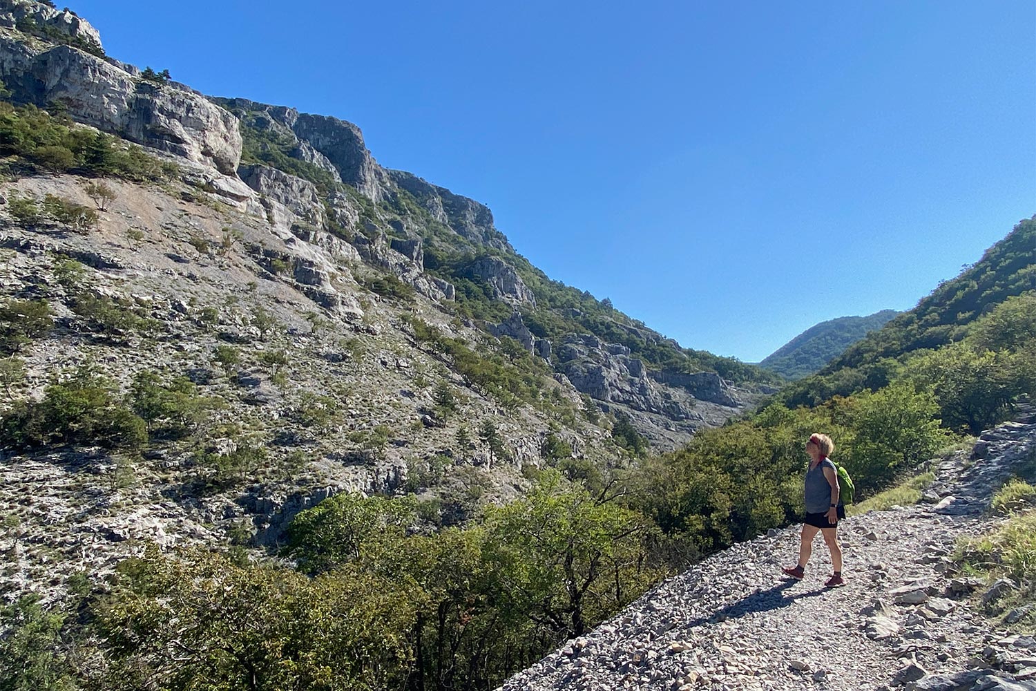 Tour Friaul 2023: Val Rosandra Naturreservat (Foto: Andreas Kuhrt)