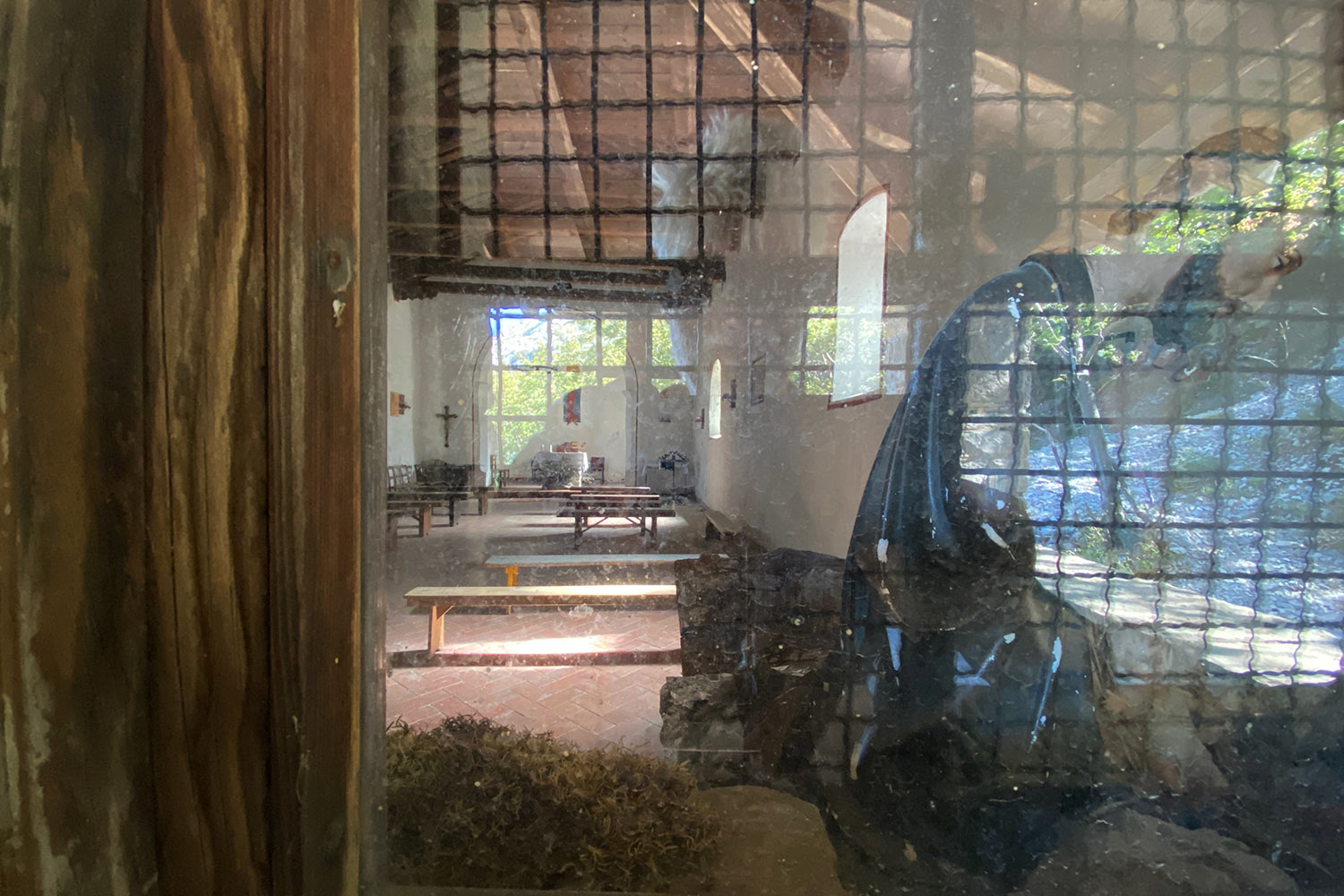 Tour Friaul 2023: Val Rosandra: Kirche Santa Maria in Siaris (Foto: Andreas Kuhrt)