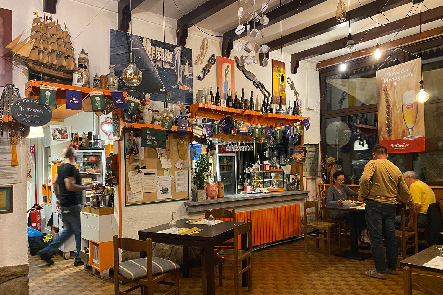 Tour Friaul 2023: Ristorante Camp Obelisco (Foto: Andreas Kuhrt)