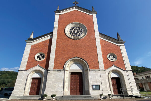 Tour Friaul 2023: San Pietro al Natisone: Kirche San Pietro (Foto: Andreas Kuhrt)