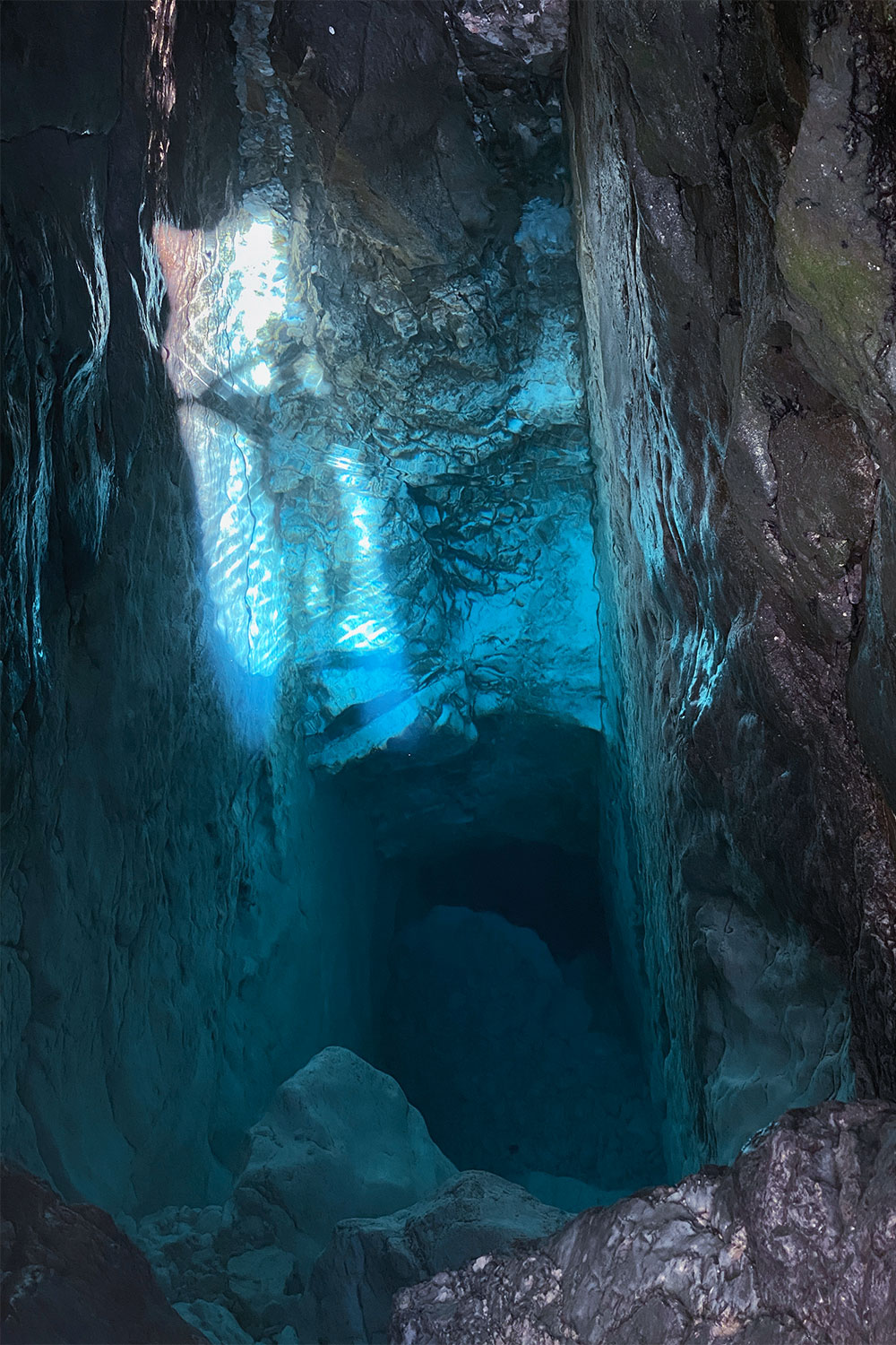 Tour Friaul 2023: Slowenien: Soča-Quelle (Izvir Soče) (Foto: Andreas Kuhrt)