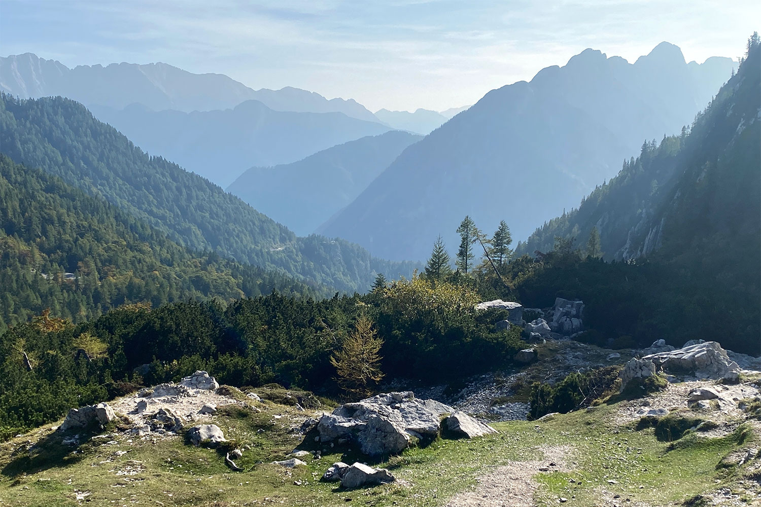Tour Friaul 2023: Slowenien: am Vršič-Pass (Foto: Andreas Kuhrt)