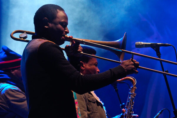 Rudolstadt-Festival 2023: Bantu (Nigeria): Isaiah Odeyale (Foto: Andreas Kuhrt)