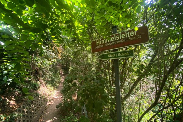 Erlebnispfad Hain Rudolstadt: zur Himmelsleiter (Foto: Andreas Kuhrt)